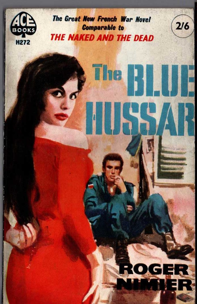 Roger Nimier  THE BLUE HUSSAR front book cover image