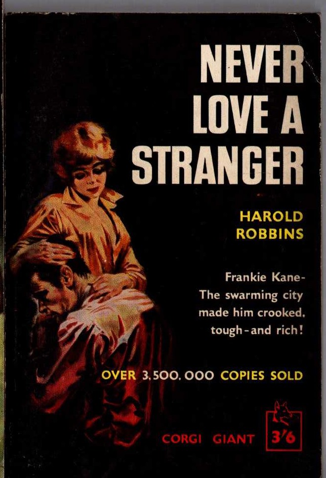 Harold Robbins  NEVER LOVE A STRANGER front book cover image