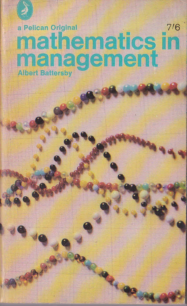 Alison Battersby  MATHEMATICS IN MANAGEMENT front book cover image