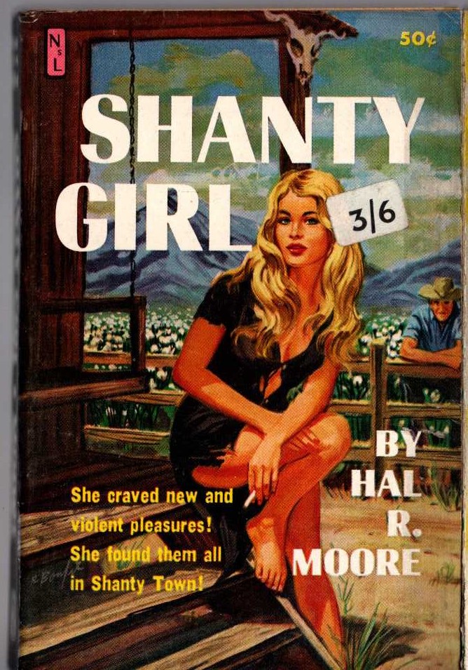 Hal R. Moore  SHANTY GIRL front book cover image