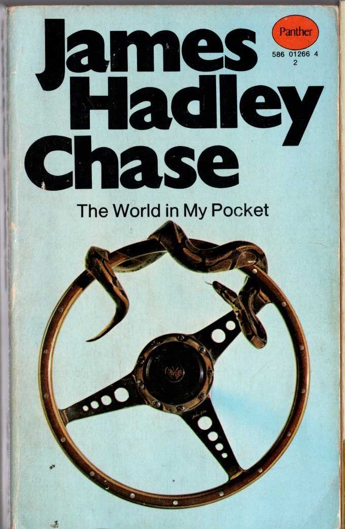 James Hadley Chase  THE WORLD IN MY POCKET front book cover image