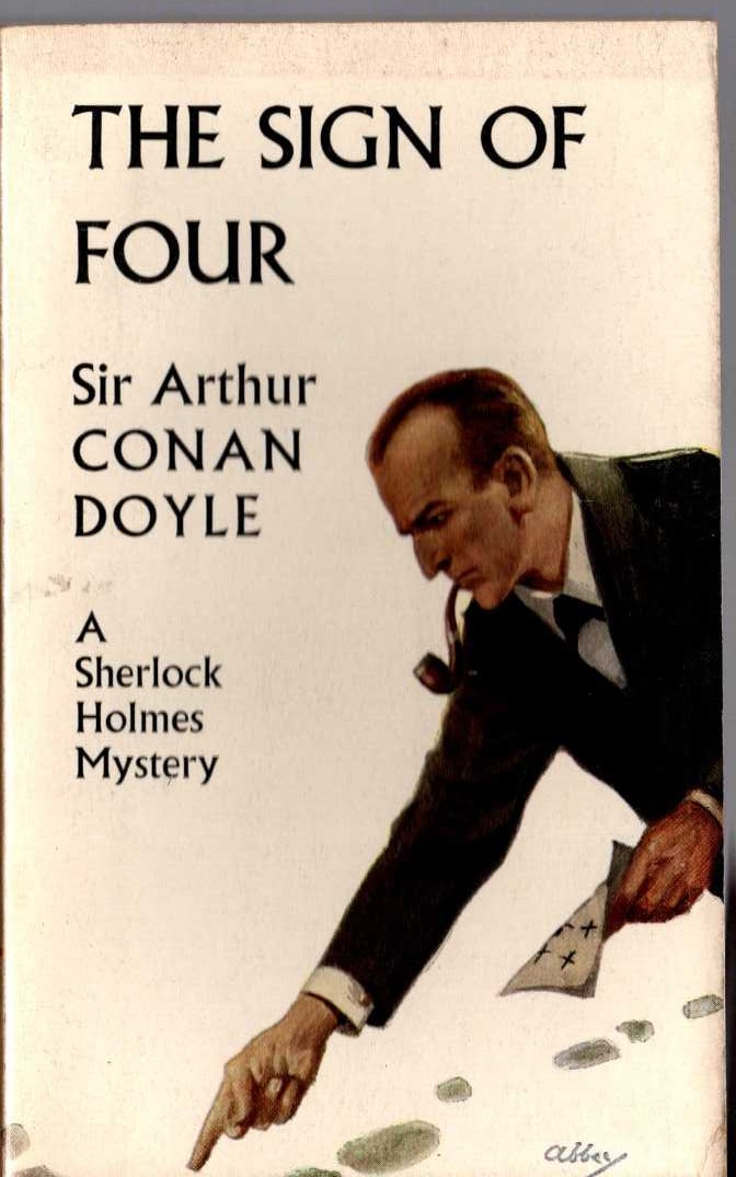Sir Arthur Conan Doyle  THE SIGN OF FOUR front book cover image
