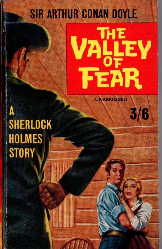 Sir Arthur Conan Doyle  THE VALLEY OF FEAR front book cover image
