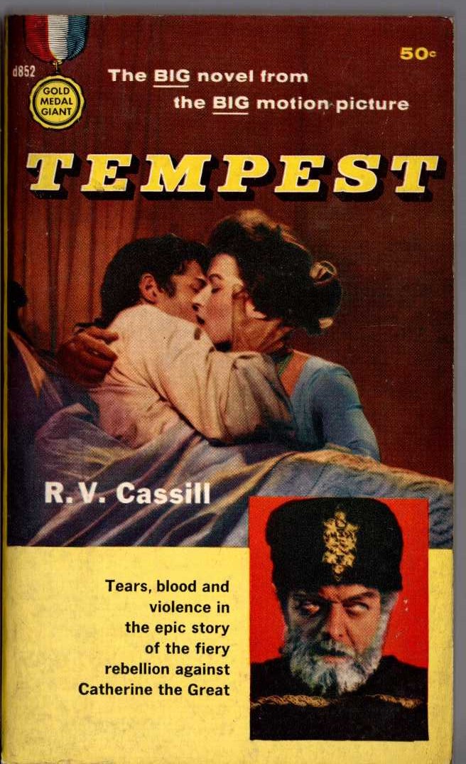 R.V. Cassill  TEMPEST front book cover image