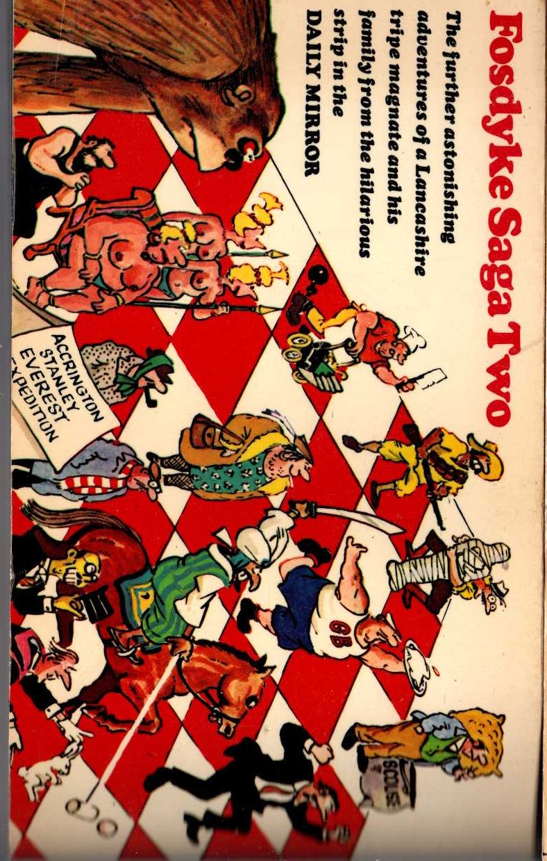 Bill Tidy  FOSDYKE SAGA. Book Two (2) magnified rear book cover image