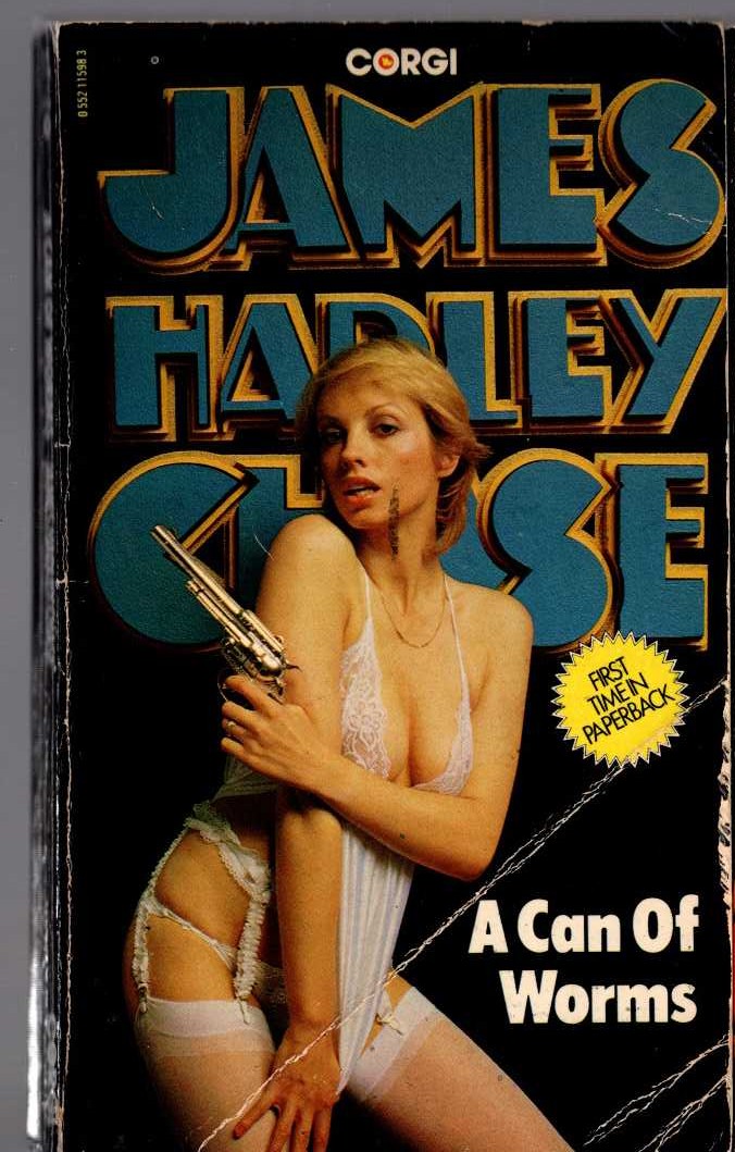 James Hadley Chase  A CAN OF WORMS front book cover image