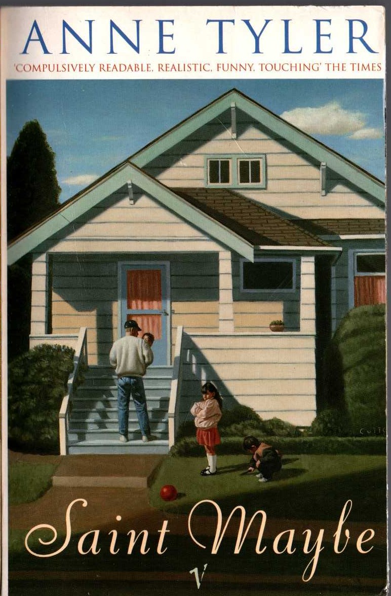 Anne Tyler  SAINT MAYBE front book cover image