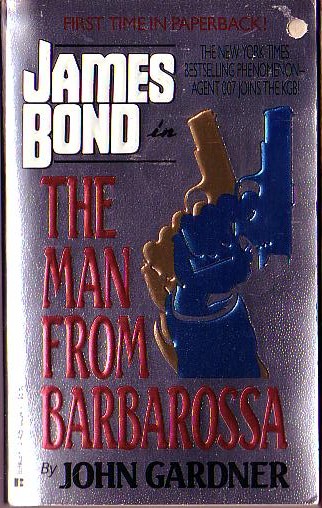 John Gardner  THE MAN FROM BARBAROSSA front book cover image