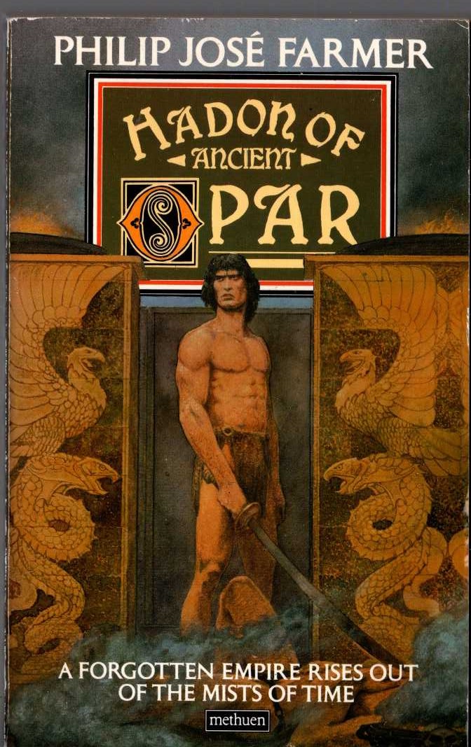 Philip Jose Farmer  HADON OF ANCIENT OPAR front book cover image