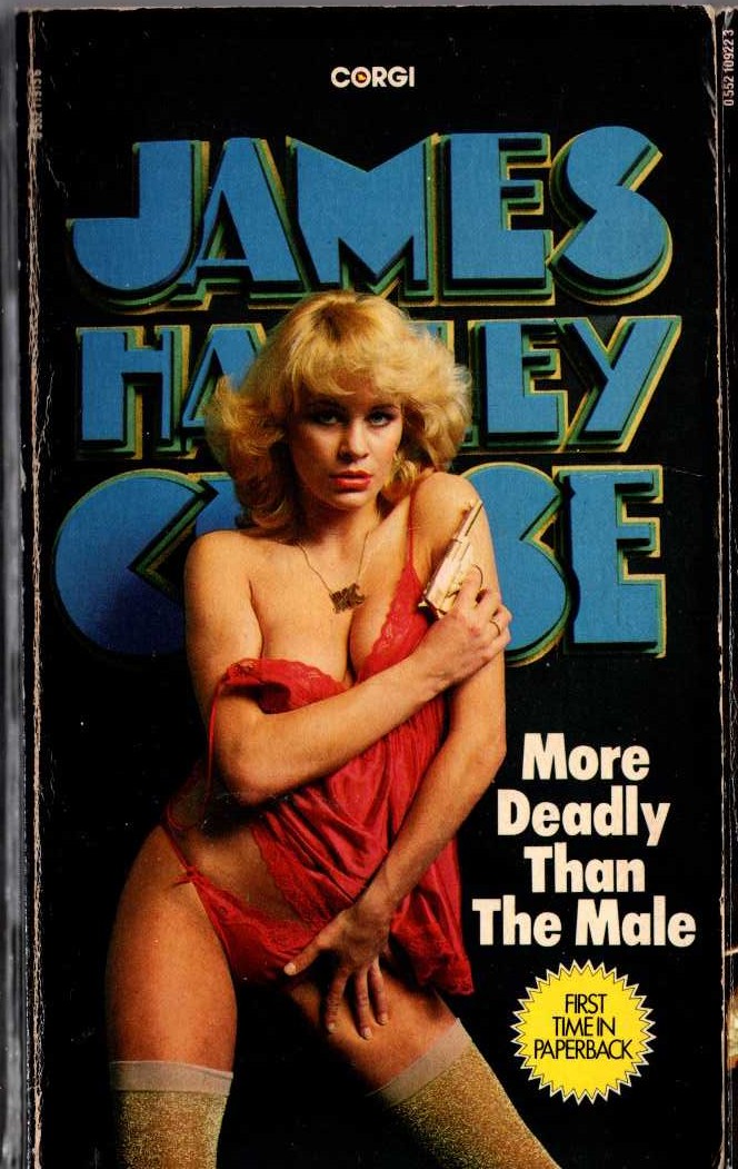 James Hadley Chase  MORE DEADLY THAN THE MALE front book cover image