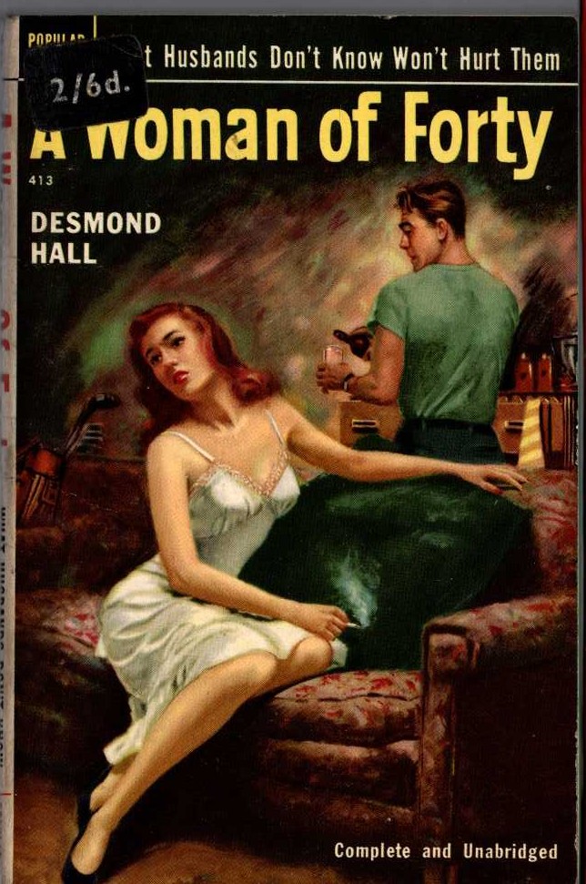 Desmond Hall  A WOMAN OF FORTY front book cover image