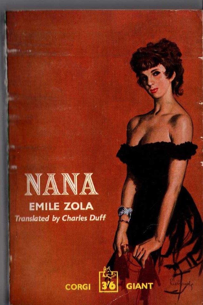 Emile Zola  NANA front book cover image