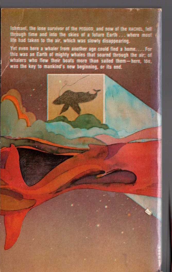 Philip Jose Farmer  THE WIND WHALES OF ISHMAEL magnified rear book cover image