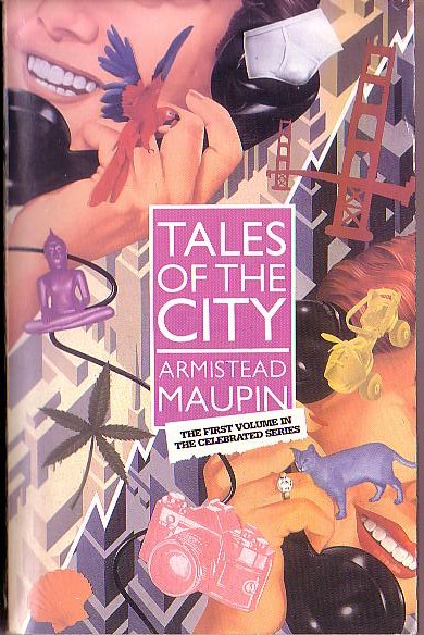Armistead Maupin  TALES OF THE CITY front book cover image