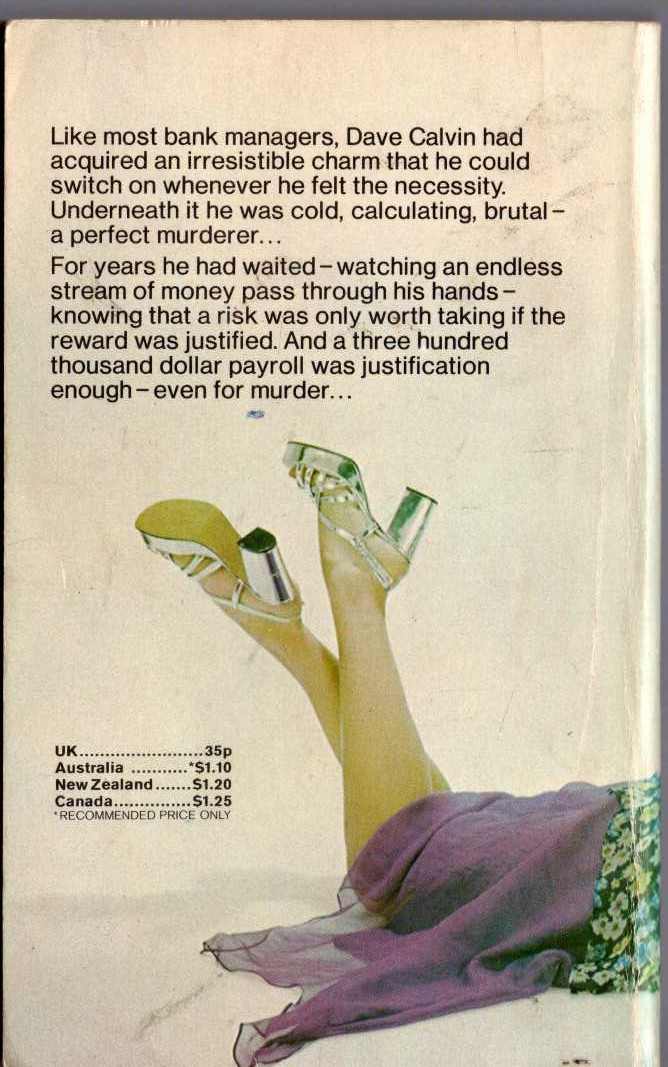 James Hadley Chase  I-WOULD RATHER STAY POOR magnified rear book cover image