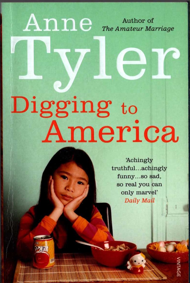 Anne Tyler  DIGGING TO AMERICA front book cover image
