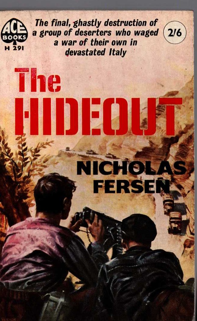 Nicholas Fersen  THE HIDEOUT front book cover image