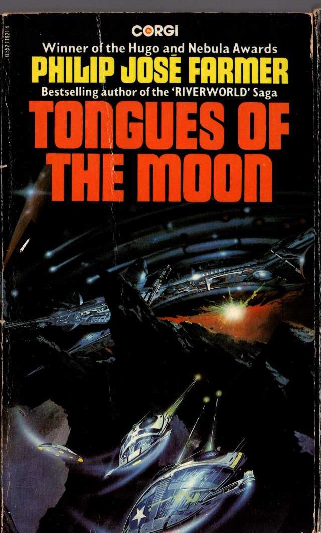 Philip Jose Farmer  TONGUES OF THE MOON front book cover image