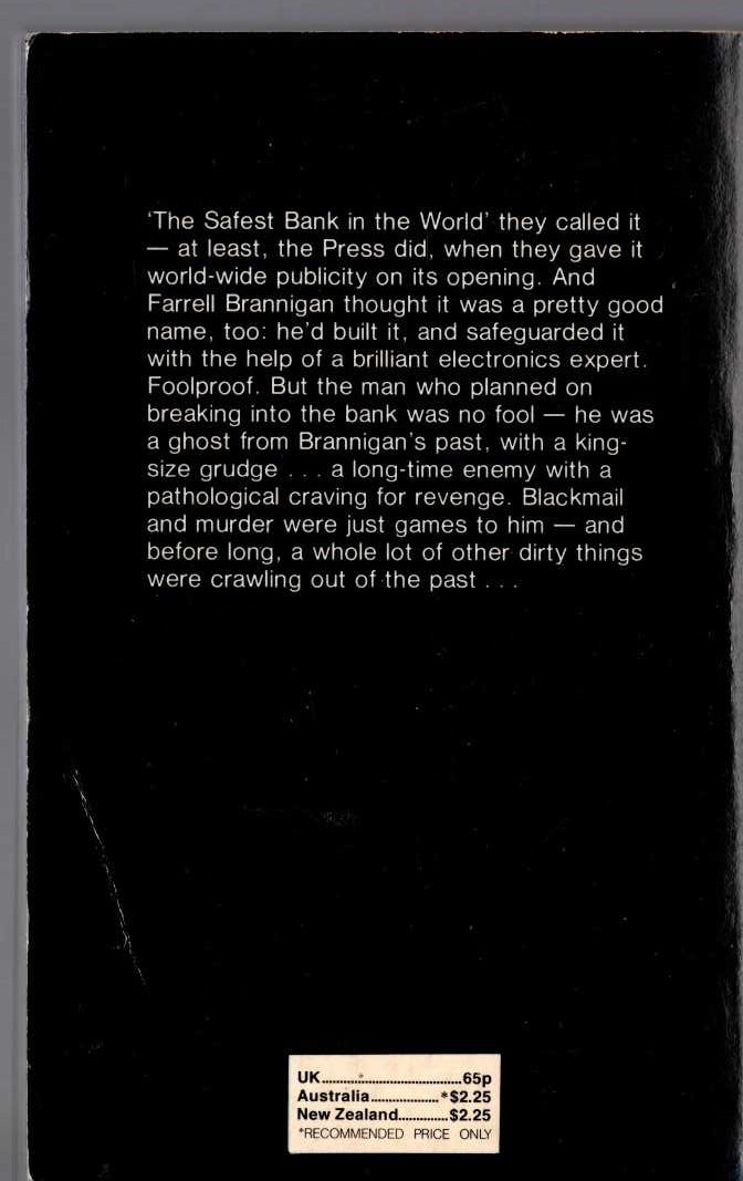 James Hadley Chase  MY LAUGH COMES LAST magnified rear book cover image