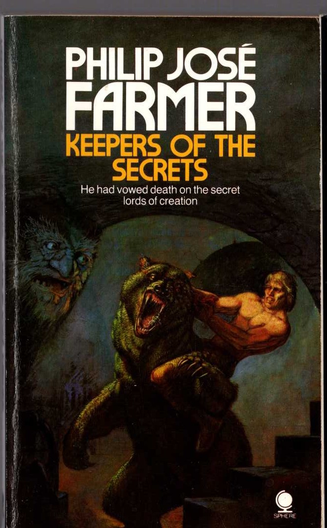 Philip Jose Farmer  KEEPERS OF THE SECRETS front book cover image