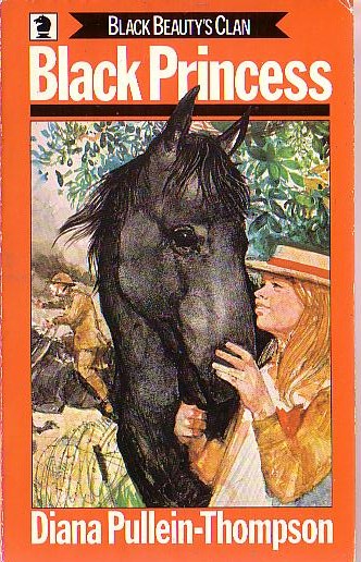 Diana Pullein-Thompson  BLACK PRINCESS front book cover image