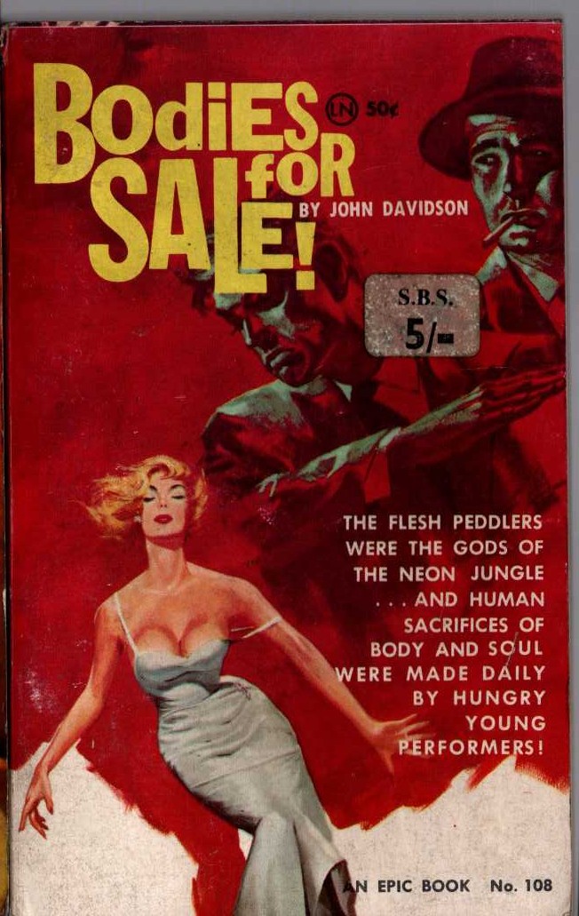 John Davidson  BODIES FOR SALE front book cover image