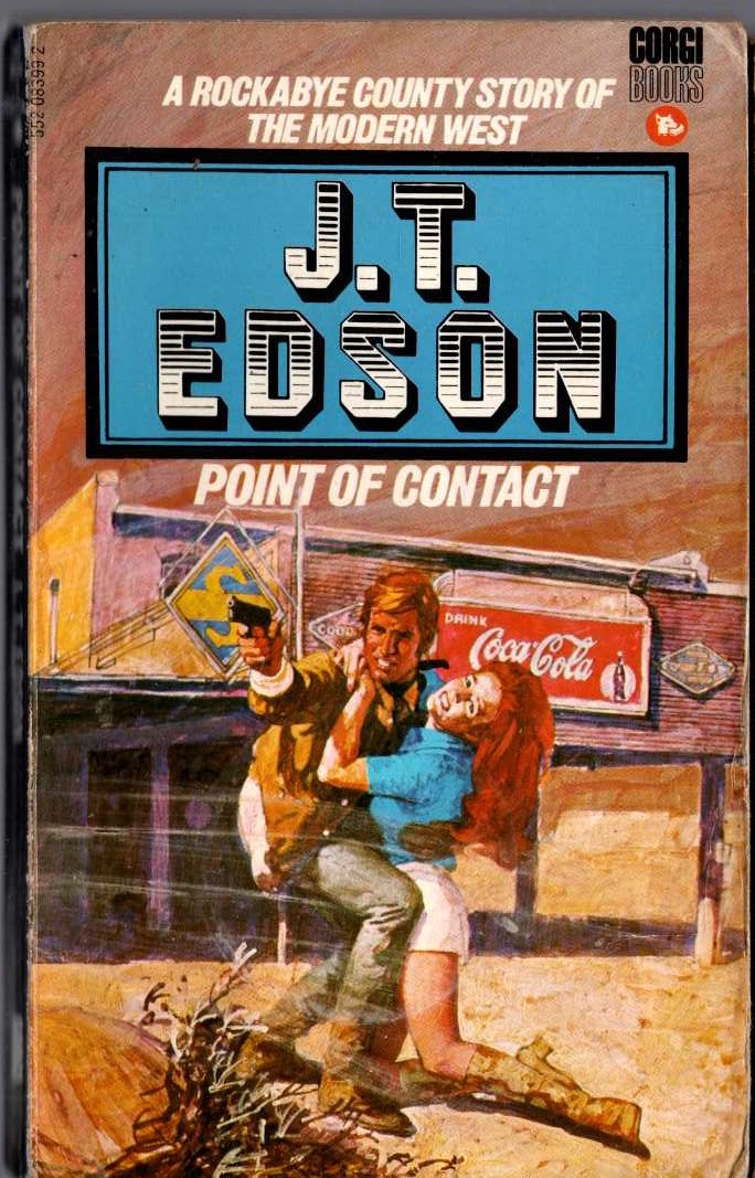 J.T. Edson  POINT OF CONTACT front book cover image