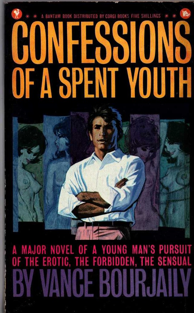 Vance Bourjaily  CONFESSIONS OF A SPENT YOUTH front book cover image