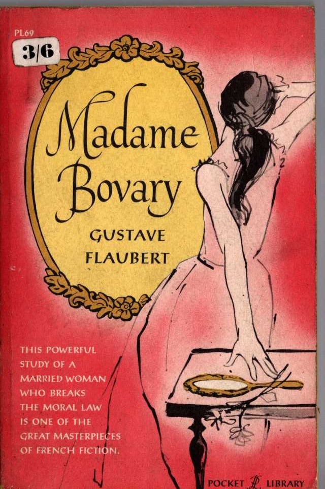 Gustave Flaubert  MADAME BOVARY front book cover image