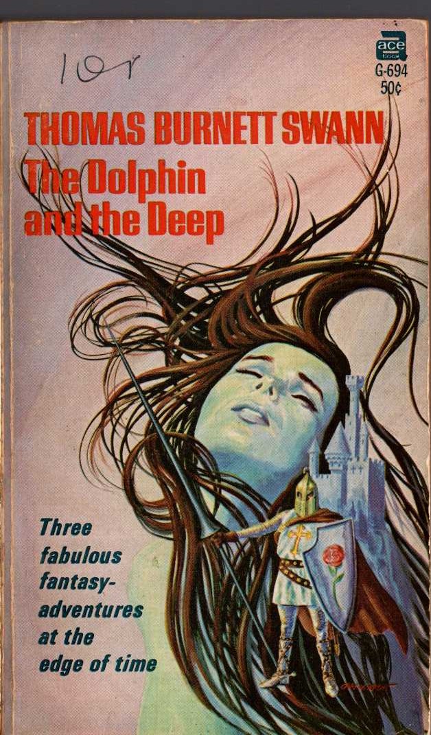 Thomas Burnett Swann  THE DOLPHIN AND THE DEEP front book cover image