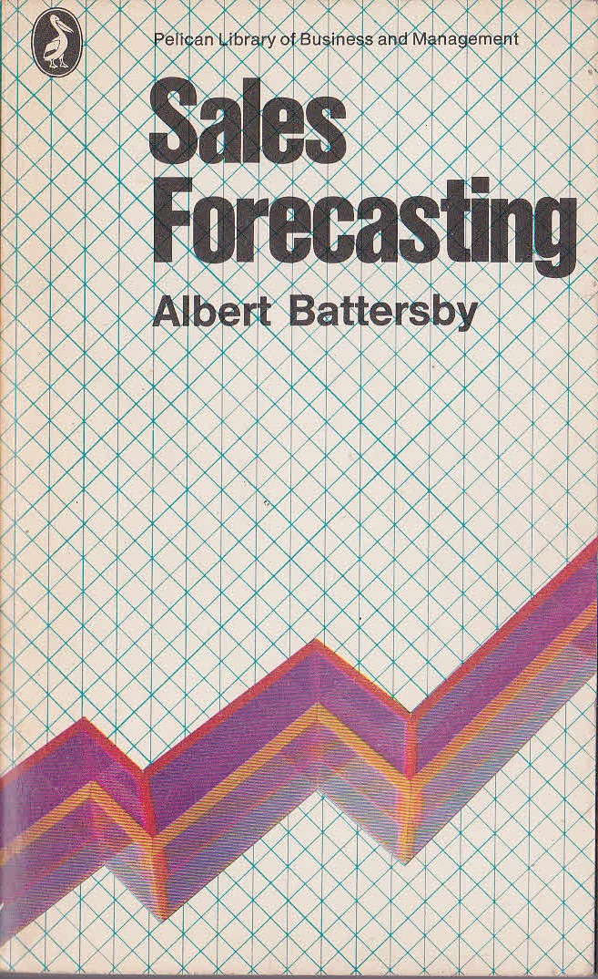 SALES FORECASTING by Albert Battersby  front book cover image