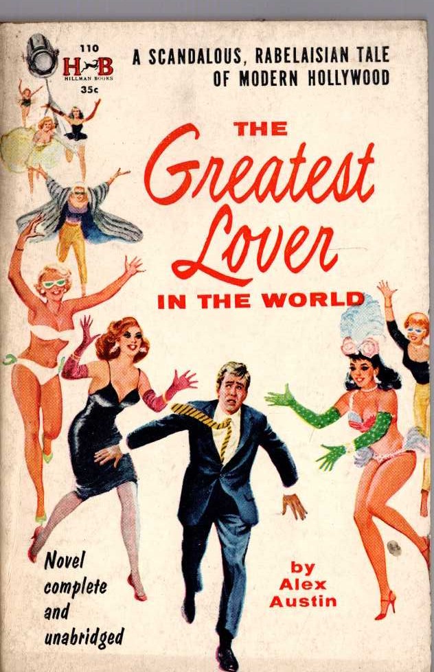 Alex Austin  THE GREATEST LOVER IN THE WORLD front book cover image