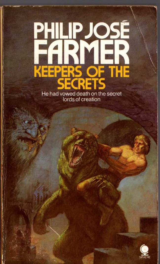 Philip Jose Farmer  KEEPERS OF THE SECRETS front book cover image