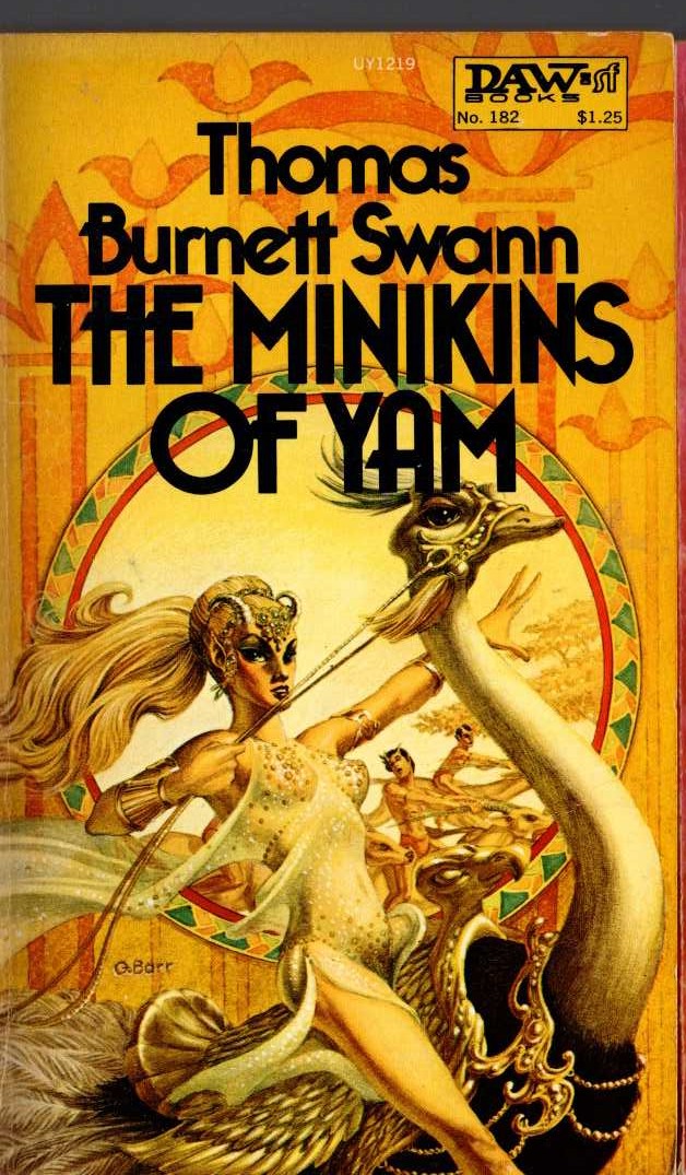 Thomas Burnett Swann  THE MINIKINS OF YAM front book cover image