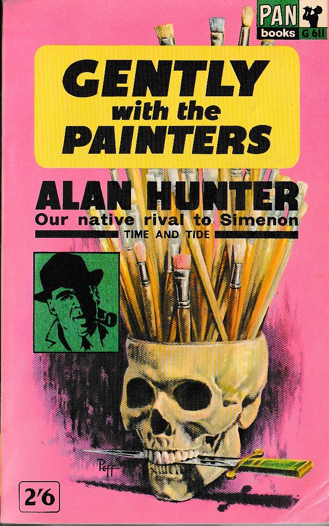 Alan Hunter  GENTLY WITH THE PAINTERS front book cover image