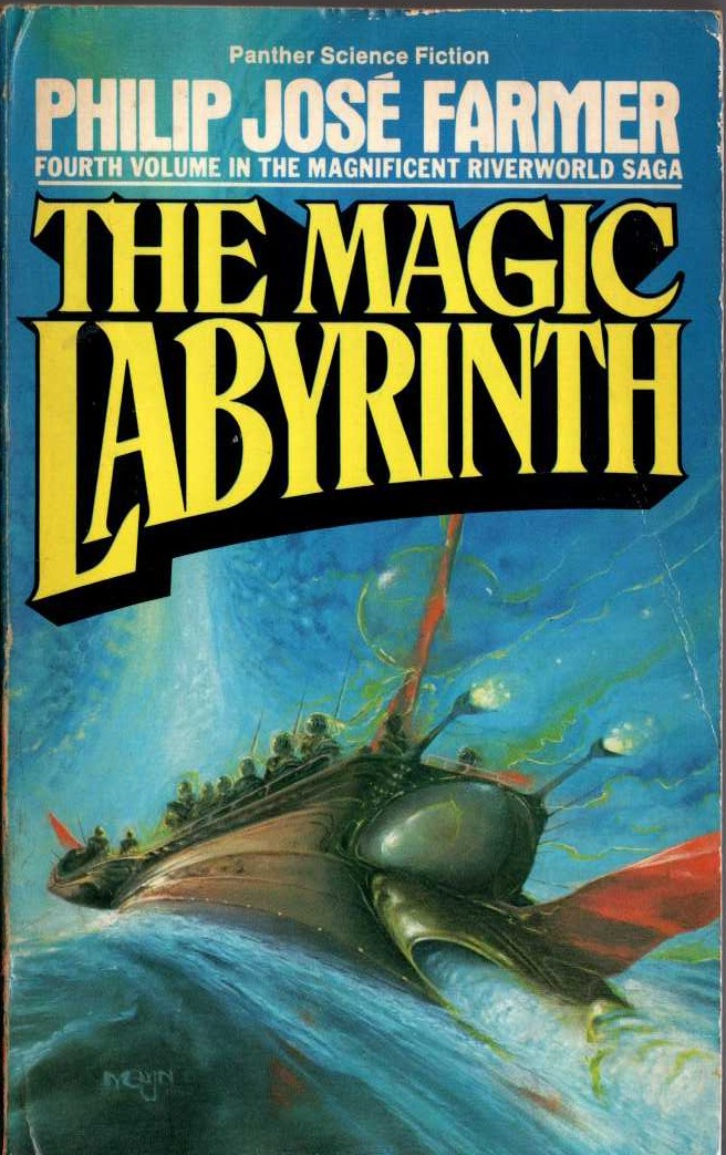 Philip Jose Farmer  THE MAGIC LABYRINTH front book cover image