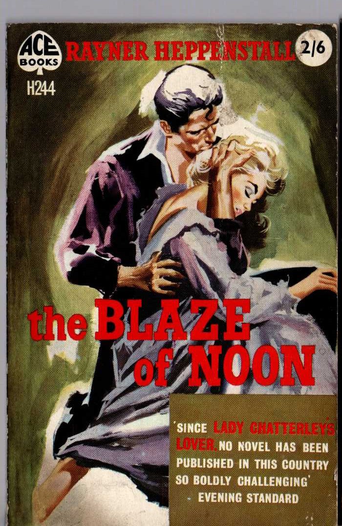 Rayner Heppenstall  THE BLAZE OF NOON front book cover image