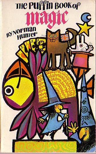 Norman Hunter  THE PUFFIN BOOK OF MAGIC front book cover image