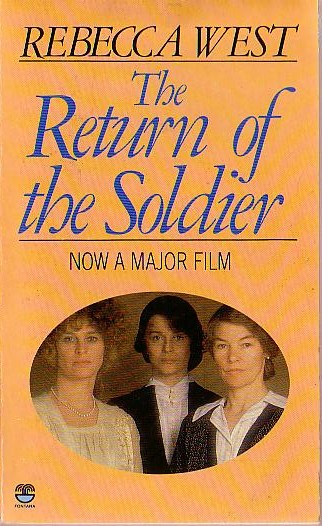 Rebecca West  THE RETURN OF THE SOLDIER (Julie Christie, Glenda Jackson) front book cover image