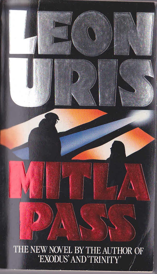 Leon Uris  MITLA PASS front book cover image