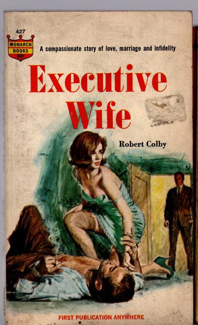 Robert Colby  EXECUTIVE WIFE front book cover image