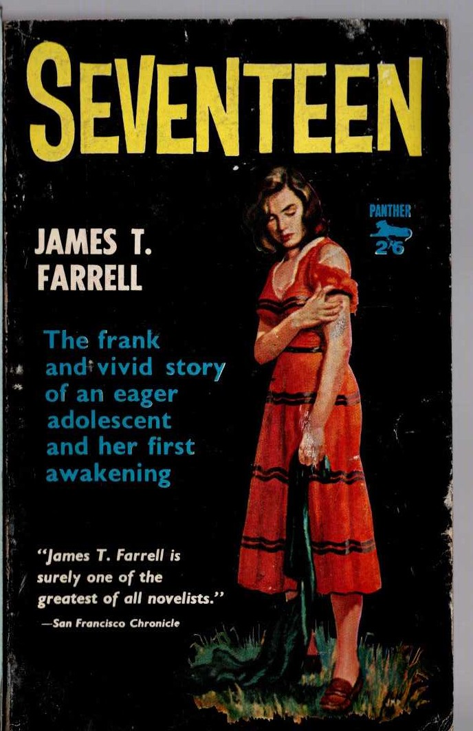 James T. Farrell  SEVENTEEN front book cover image