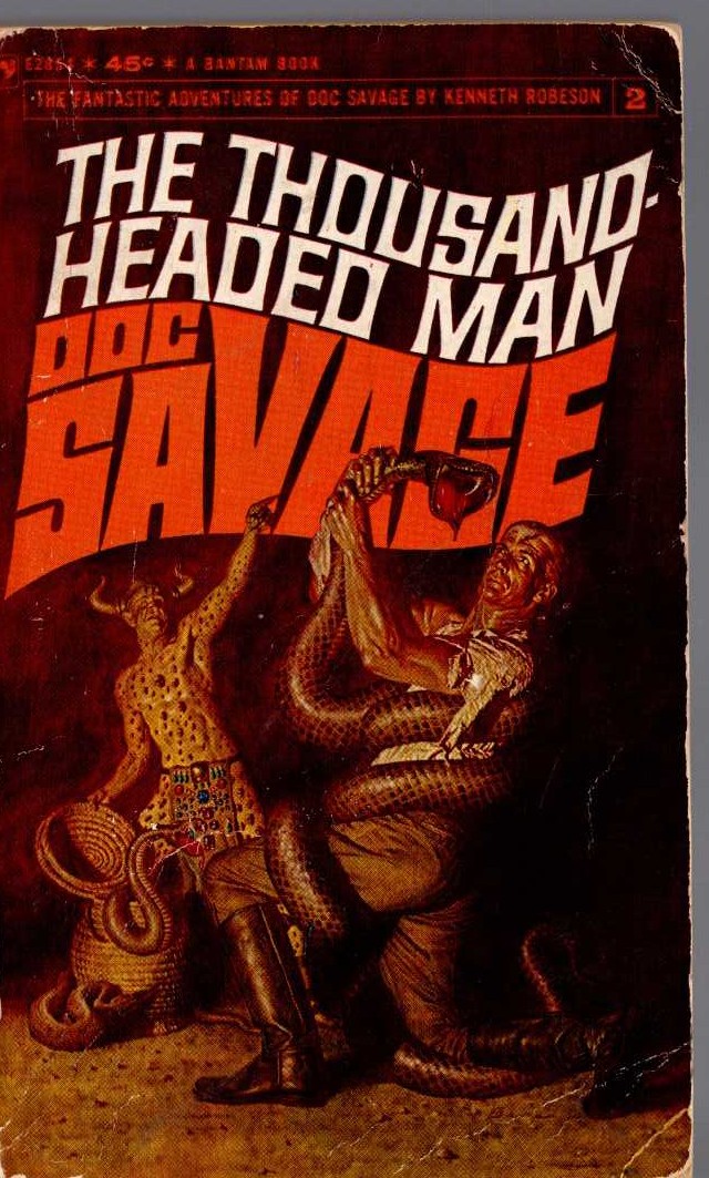 Kenneth Robeson  DOC SAVAGE: THE THOUSAND-HEADED MAN front book cover image