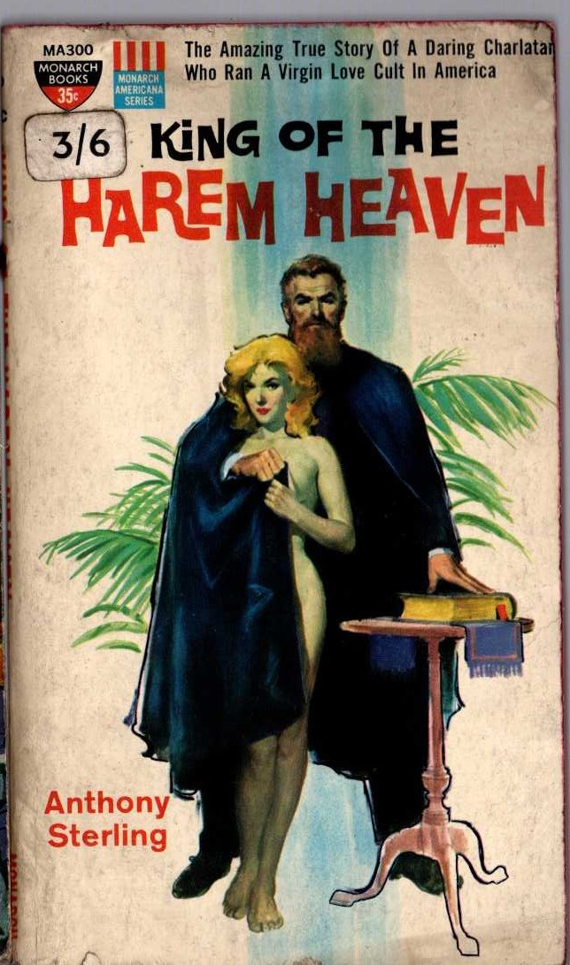 Anthony Sterling  KING OF THE HAREM HEAVEN front book cover image