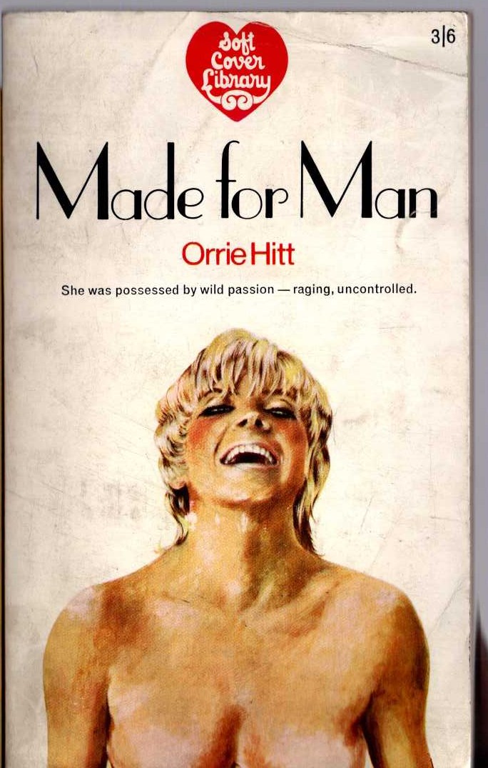 Orrie Hitt  MADE FOR MAN front book cover image