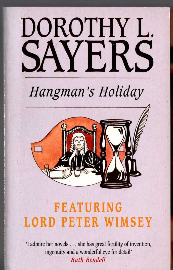 Dorothy L. Sayers  HANGMAN'S HOLIDAY front book cover image