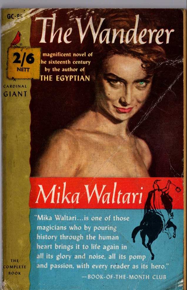Mika Waltari  THE WANDERER front book cover image