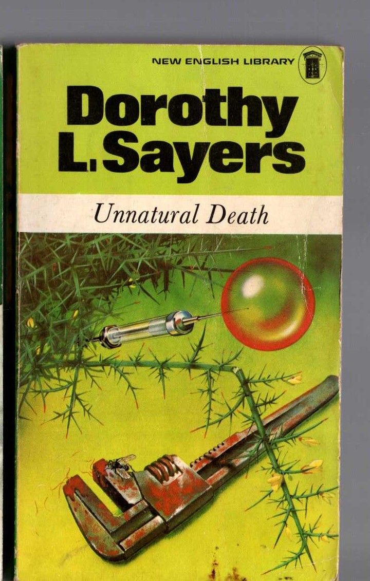 Dorothy L. Sayers  MURDER MUST ADVERTISE front book cover image