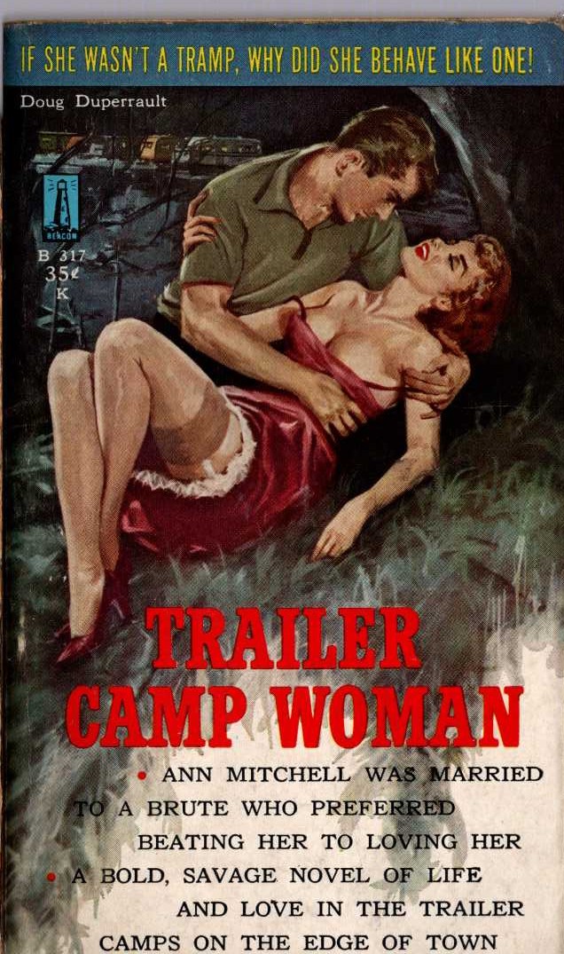 Doug Duperrault  TRAILER CAMP WOMAN front book cover image