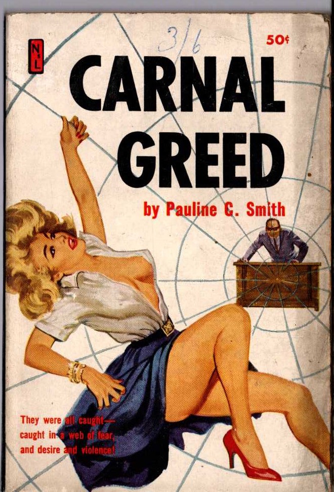 Pauline G. Smith  CARNAL GREED front book cover image